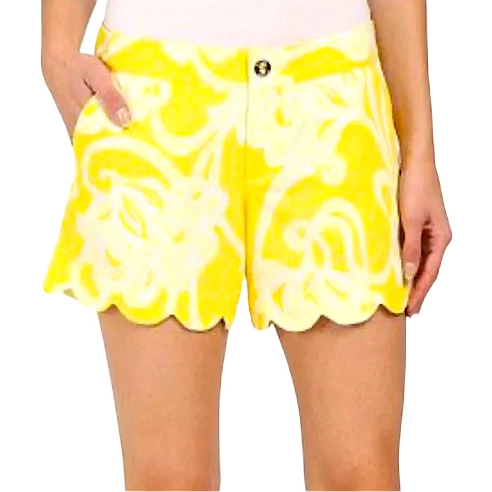 LILLY PULITZER: Women’s Buttercup Yellow Shorts -Size 16
